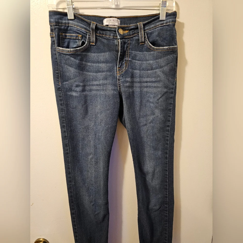 Judy Blue Jeans Ankle Skinny Fit Stretch Blue Women's Size 7/28